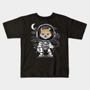 Astronaut Dogelon Mars Coin To The Moon Crypto Token Cryptocurrency Wallet Birthday Gift For Men Women Kids Kids T-Shirt